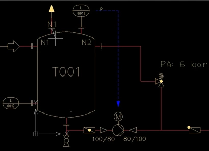 Διαγράμματα P&ID — επίσημη εικόνα CADprofi
