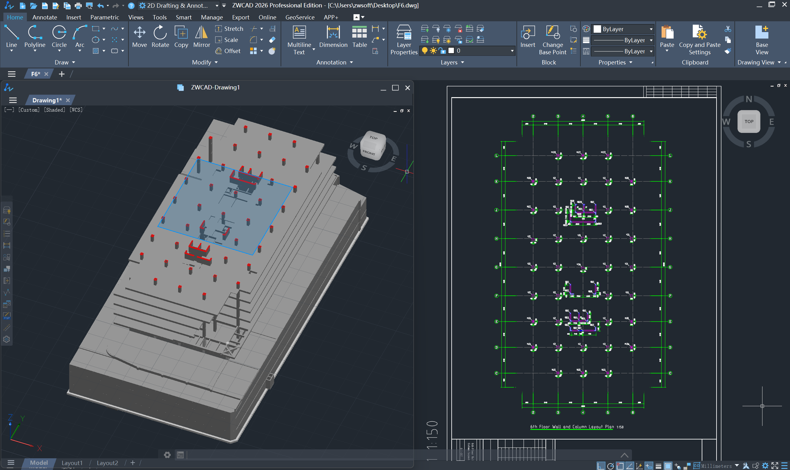 Τεκμηρίωση BIM και παραγωγή DWG στο ZWCAD — EASYCAD
